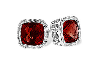 A318-73449: EARR 2.50 TW GARNET