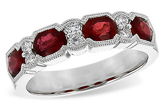 B236-02521: LDS WED RG 1.66 RUBY 1.84 TGW (5x4MM RUBY)
