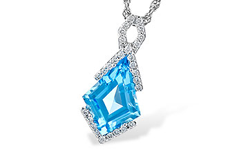 B318-75185: NECK 2.40 BLUE TOPAZ 2.53 TGW