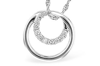 B318-79785: NECKLACE .15 TW