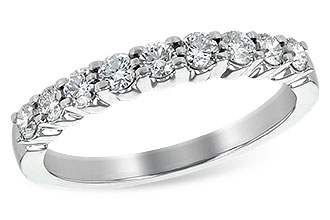 C235-14321: LDS WED RG .50 TW (9 STONES)