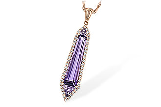 D235-10721: NECK 2.62 AMETHYST 2.85 TGW