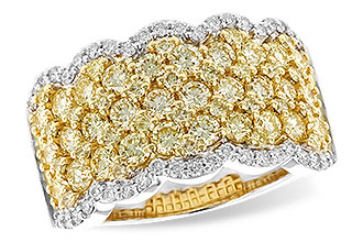 D319-66103: LDS DIA WED RG 1.90 YELLOW DIAS 2.20 TW