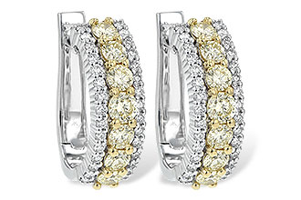 E235-12457: EARR 1.15 YELLOW DIAS 1.55 TW