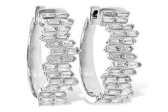 E236-05257: EARR .70 TW BAGUETTE DIAS