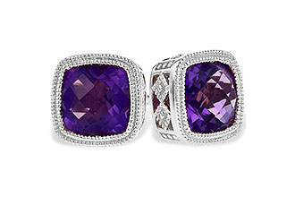 H318-74275: EARR 1.70 TW AMETHYST