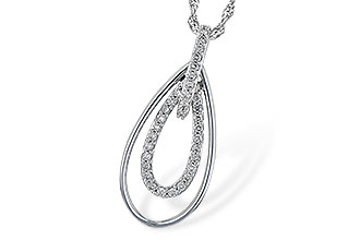 K229-66148: NECKLACE .24 TW