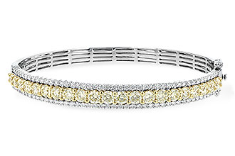 L235-12484: BANGLE 4.20 YELLOW DIAS 5.63 TW