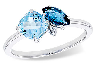L319-66130: LDS RG 1.49 TW BLUE TOPAZ 1.52 TGW