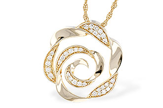 L319-67030: NECKLACE .20 TW